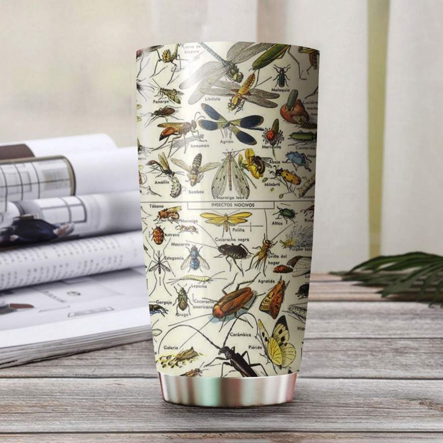 [Tumbler] Love Insects Stainless Steel-371