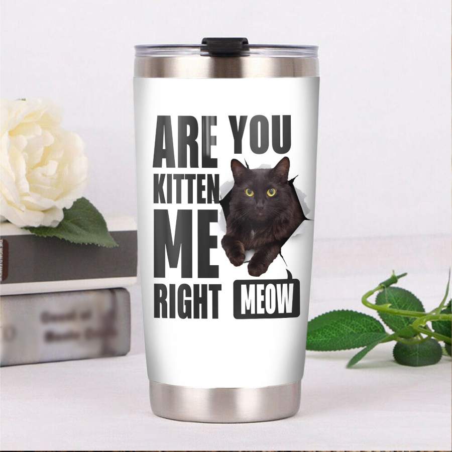 Black Cat Steel Tumbler MR1703 68O59