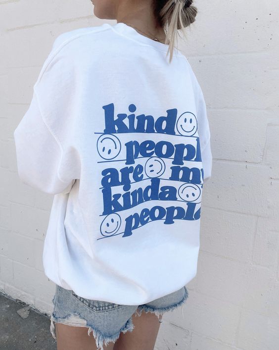 Kind People are my Kinda People Crewneck Sweatshirt