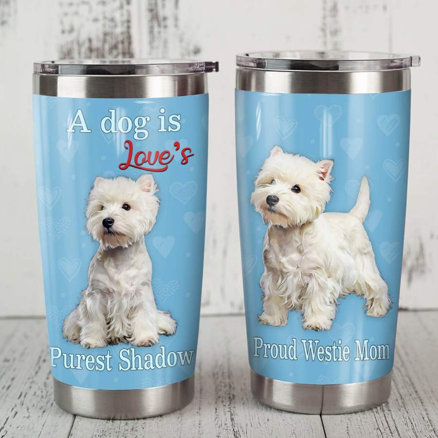 Westie Dog Steel Tumbler MR1102 71O52