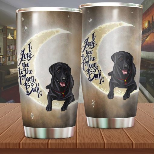 Labrador Moon Stainless Steel Insulated Tumbler Cups, Mother’S Day Ideas, Boyfriend Valentines Day Gifts, Good Gifts For Mom, Gift For Best Friend