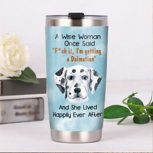 Dalmatian Dog Steel Tumbler, Gift For Brother, Birthday Gift For Girlfriend, Good Gifts For Mom, Gift For Best Friend, Mother’S Day Gifts