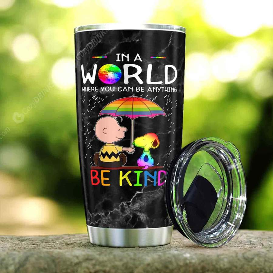 Be Kind Stainless Steel Tumbler V17L9