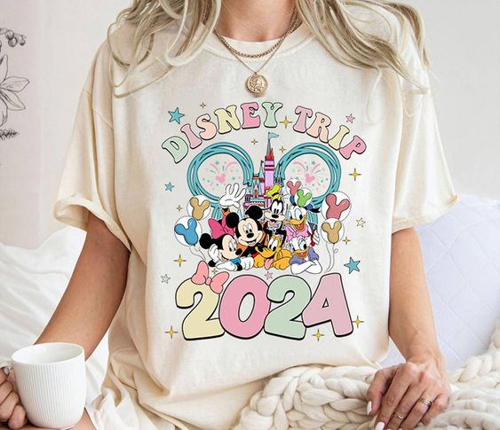 Disneyland Trip 2024 Shirt, Disneytrip 2024 Family Shirts, Disneyland 2024 Vacation Tshirt