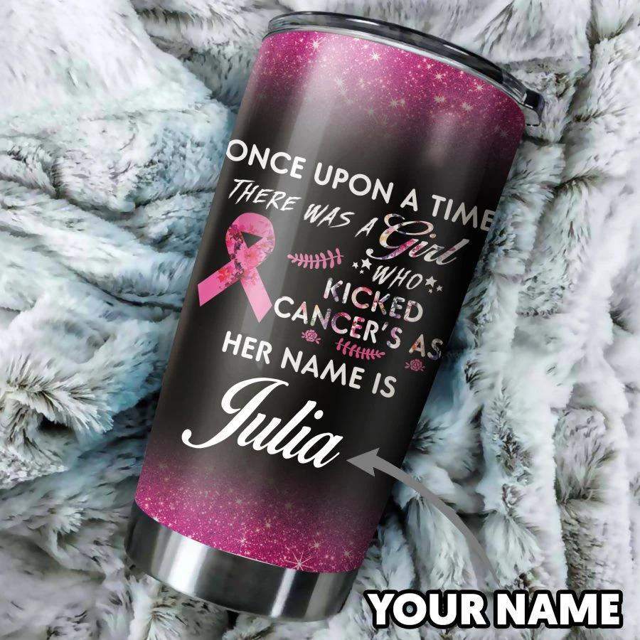 Breast cancer stainless steel tumbler HG32312