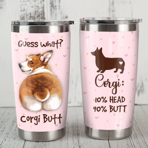 Corgi Dog Steel Tumbler, Gifts For Dad, Birthday Gifts For Men, Best Gifts For Mom, Best Gifts For Dad, Gift For Brother, 60Th Birthday Ideas