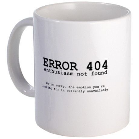 ERROR 404 Mug