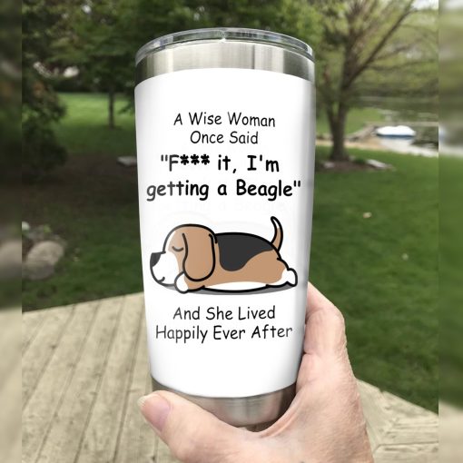 Beagle Dog Steel Tumbler, Gifts For New Moms, Christmas Gifts For Parents, Gift For Sister, Gift For Grandparent, Gifts For Mom, Dad Day Gifts