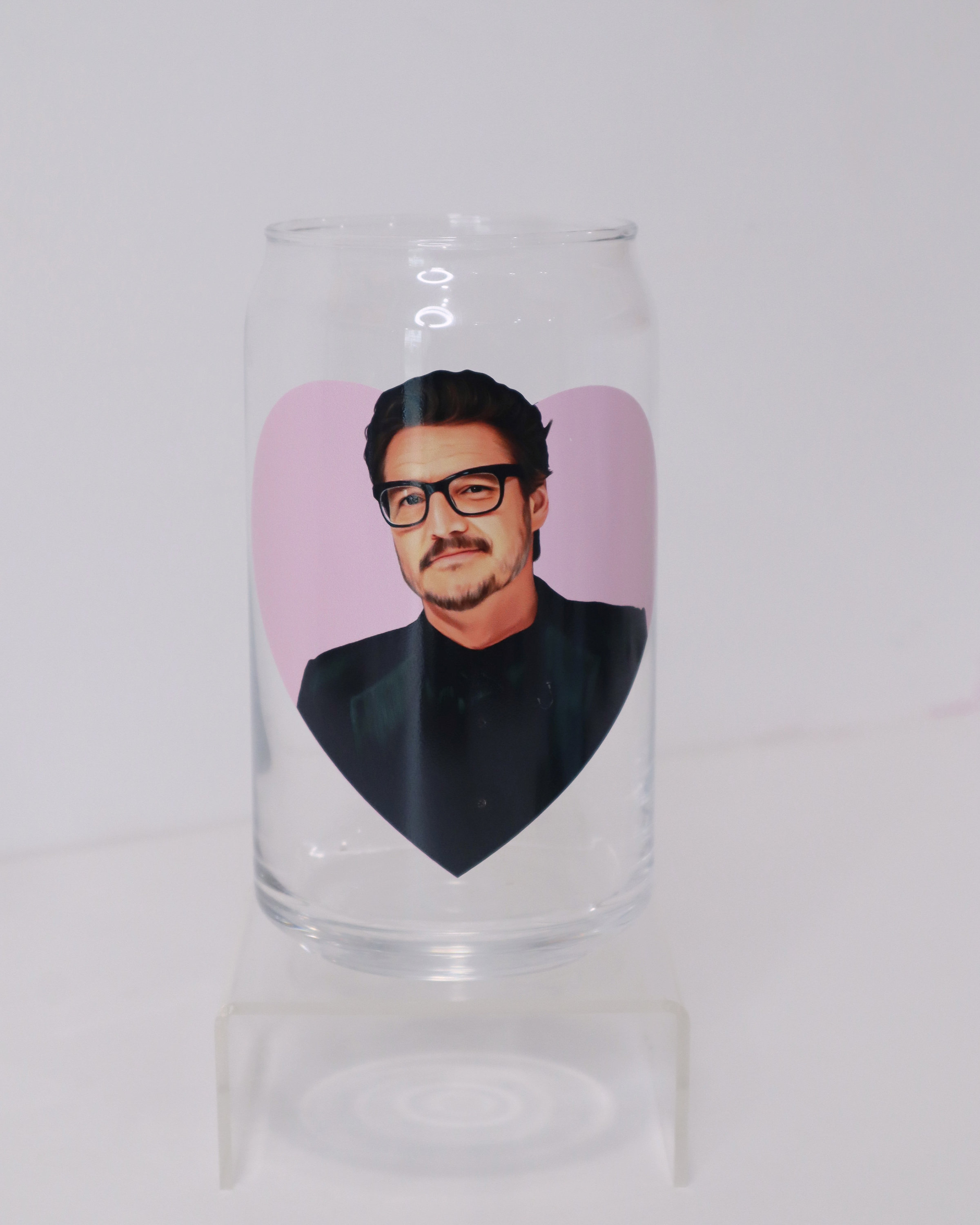 Pedro Pascal | Modern Coffee Glass | Coffee Addicts | Morning Coffee | Iced Coffee