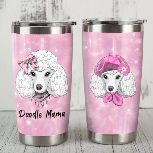 Poodle Dog Steel Tumbler, Gift For Mother, Sephora Birthday Gift, Gift For Husband, Gifts For Mom, Gift For Girlfriend, Gift For Friend