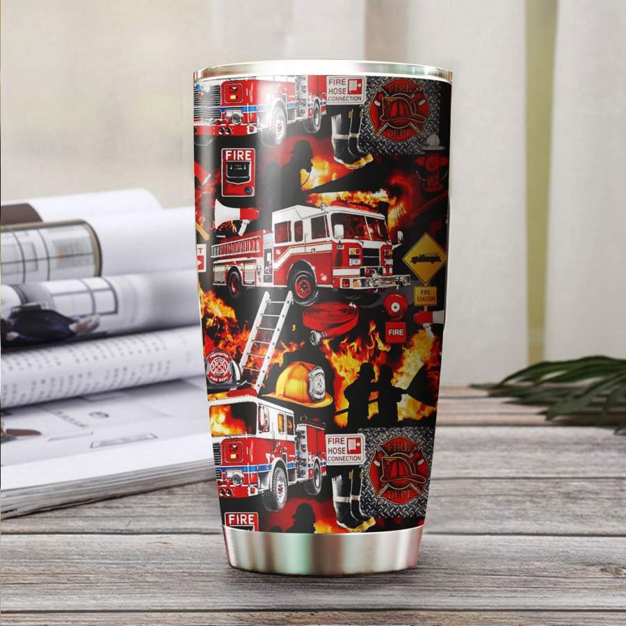 Collection Firefighter Stainless Steel Tumbler