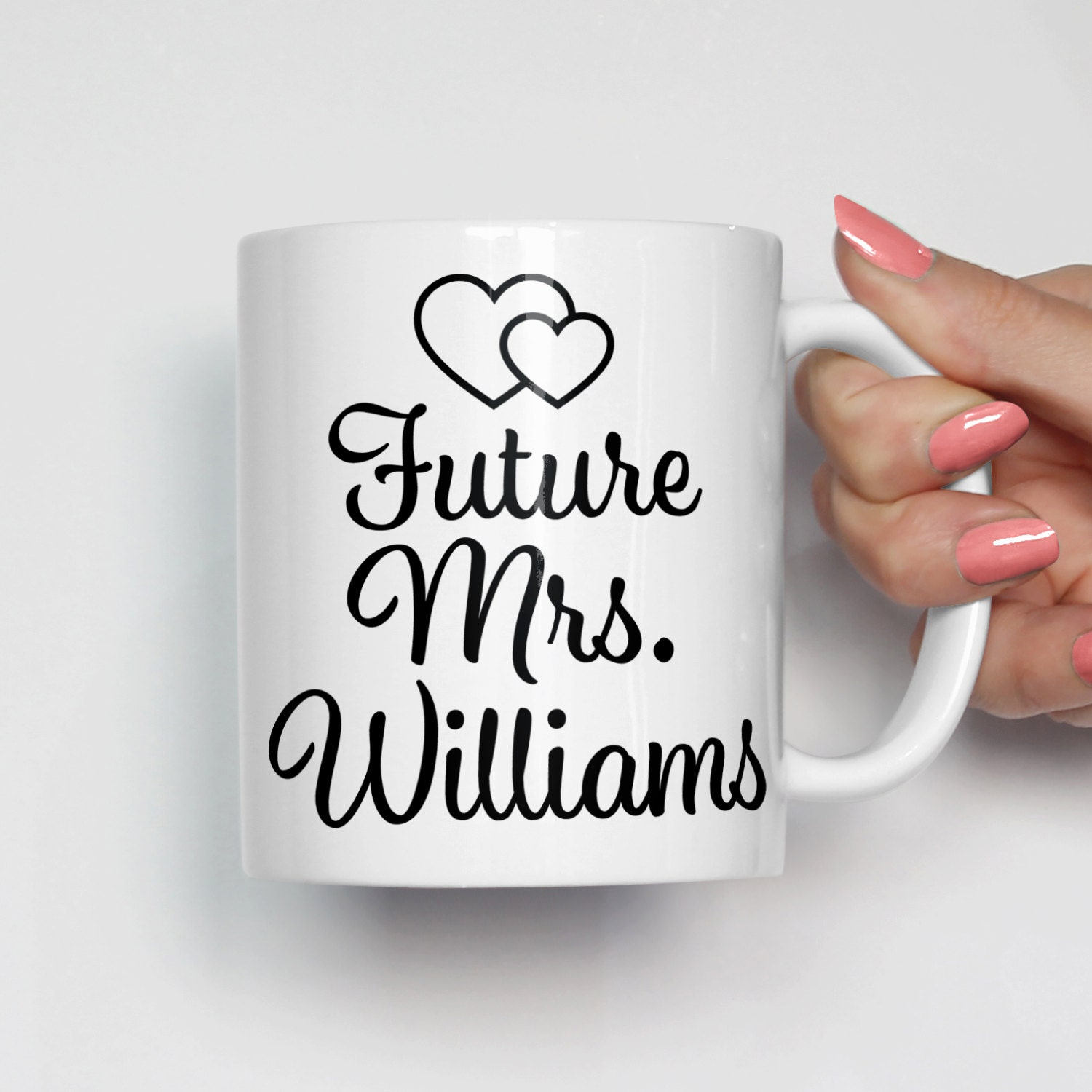 Engagement Coffee Mug, Future Mrs Mug, Future Wife Mug, Fiance Coffee Mug, Proposal Mug, Engagement Gift, Wedding Mug, Gift for Her 0362