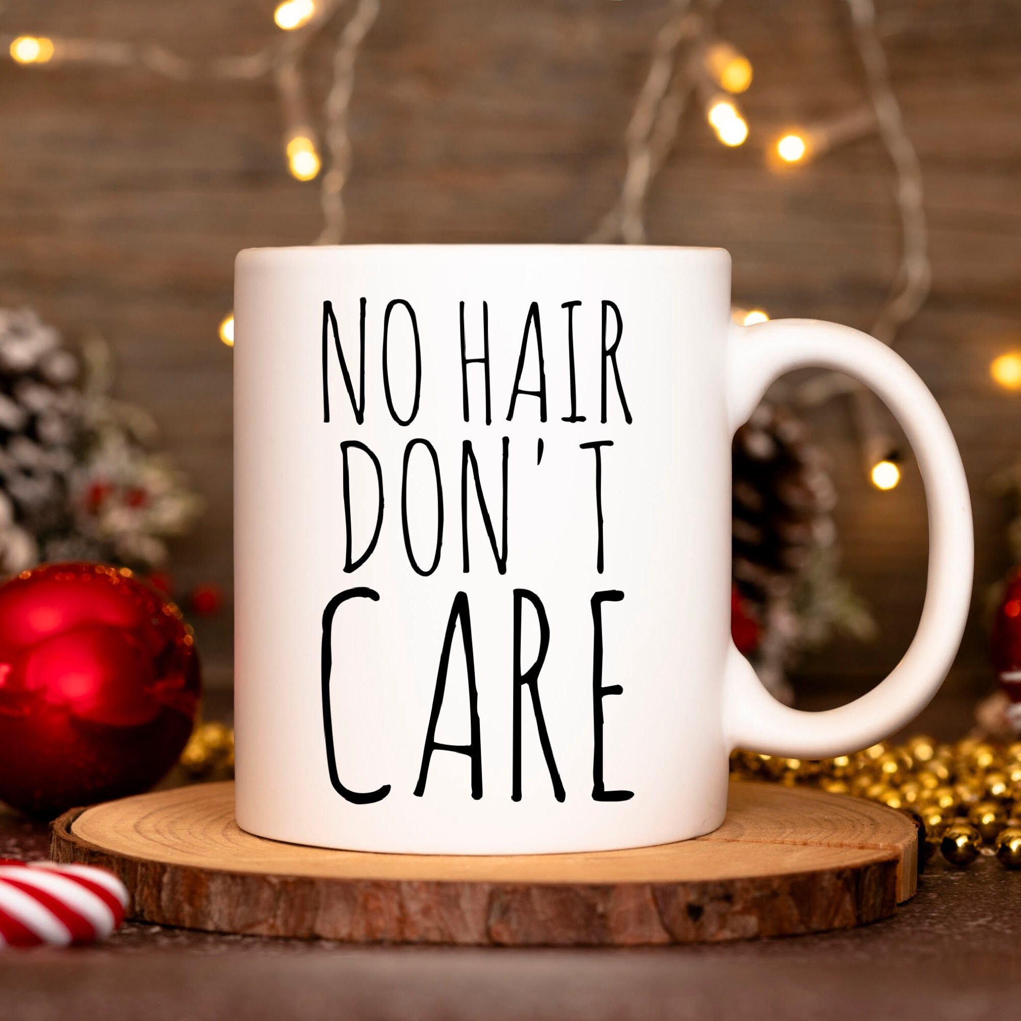 Bald Gifts, Baldi Mug, No Hair Don’t Care,  Bald Husband Mug, Funny Bald Gift, Funny Bald Man Gift, Bald Grandpa Gifts, Bald Dad Gifts