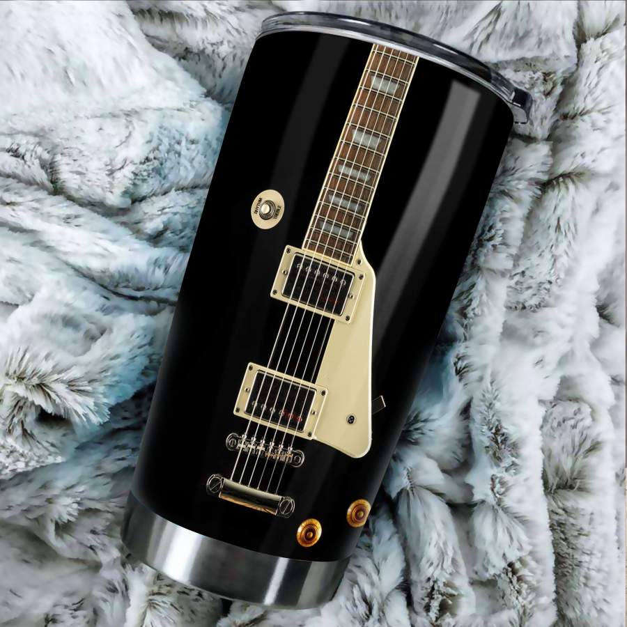 Love Guitar Stainless Steel Tumbler