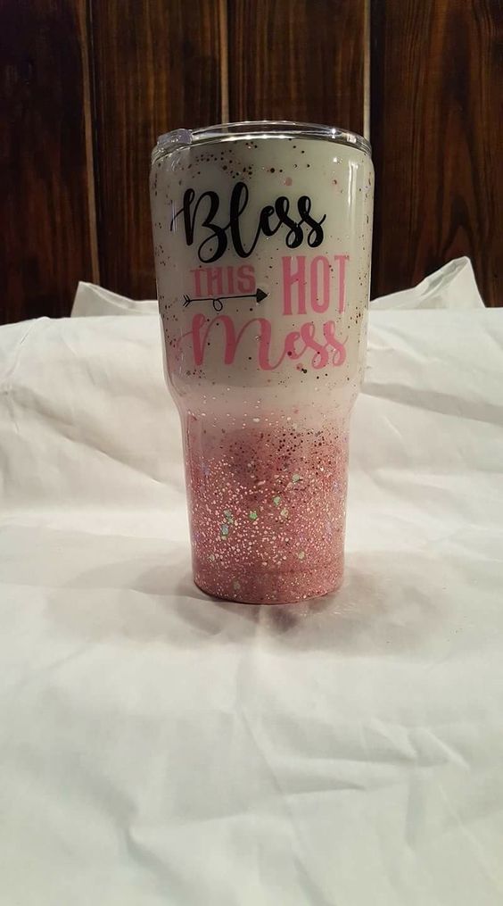 Bless This Hot Mess Tumbler