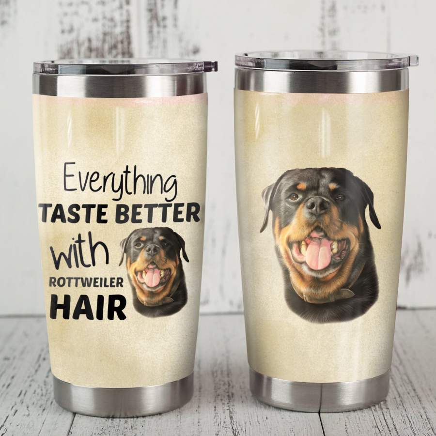 Rottweiler Dog Steel Tumbler MR1103 69O31