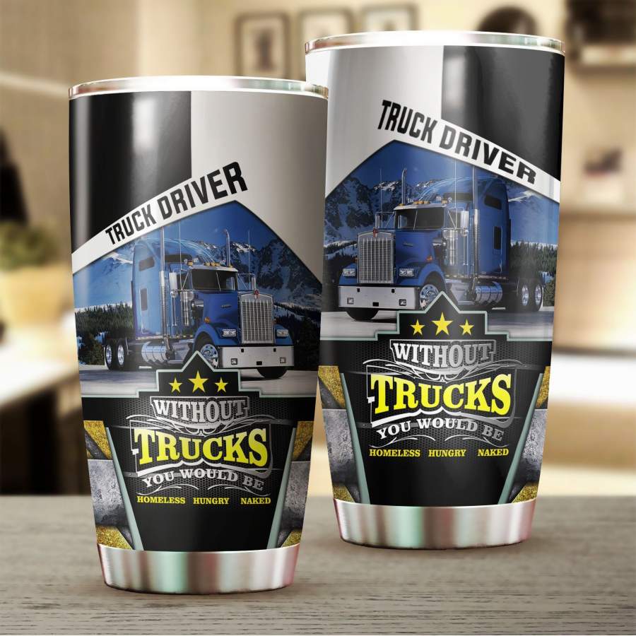 [Tumbler] Beautiful Truck Stainless Steel-725