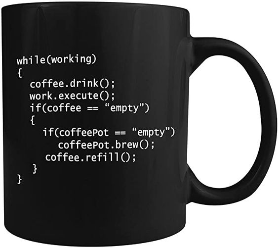 Coffee++ Program Ceramic Coffee Mug – Makes a Great Gift for Programmers, Geeks, Nerds Mug