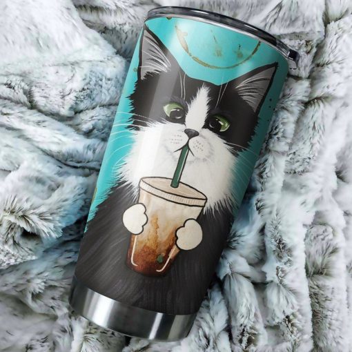 Cat Tumbler | Insulated Steel Tumbler | Stainless Steel Tumbler | Double Wall Insulated Tumbler, Best Gifts For Dad, Christmas Gifts For Wife