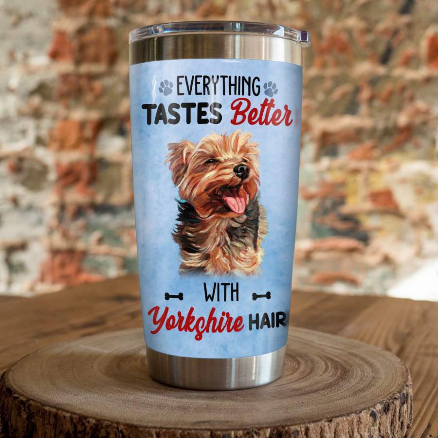 Yorkshire Terrier Dog Steel Tumbler MR1102 71O56