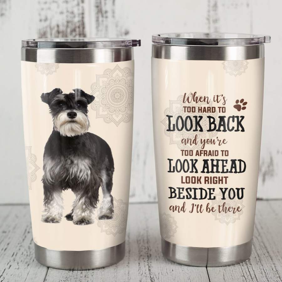 Schnauzer Dog Steel Tumbler MR1001 81O56