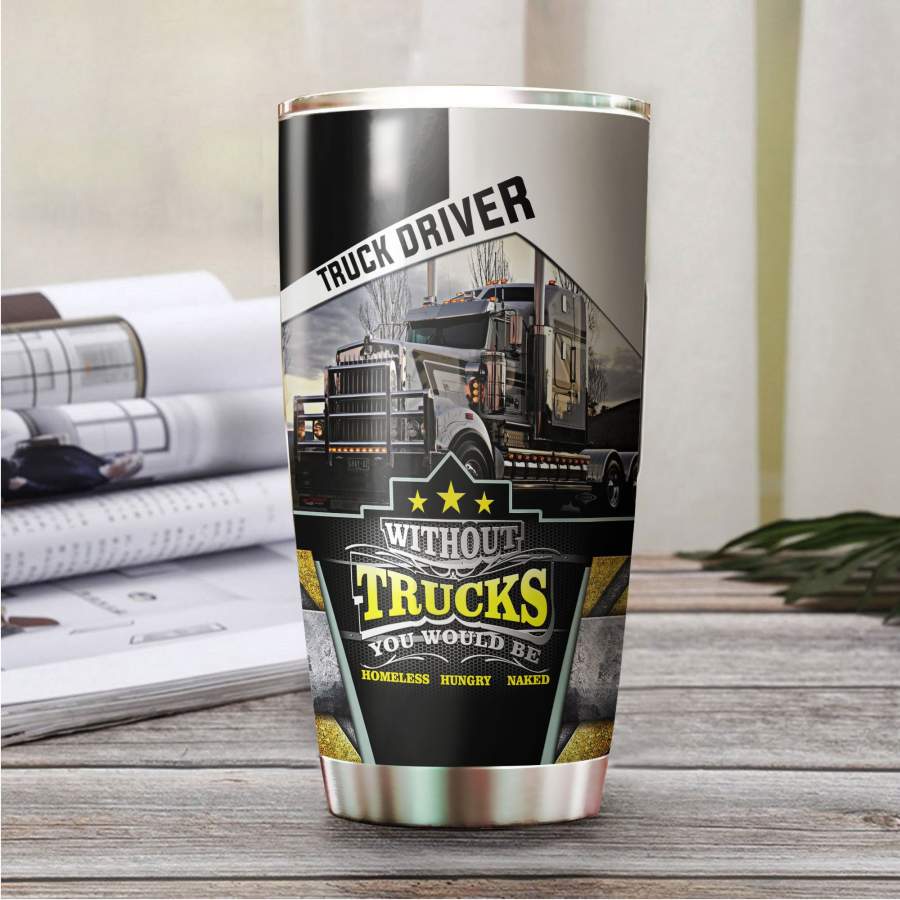 Beautiful Truck Stainless Steel Tumbler