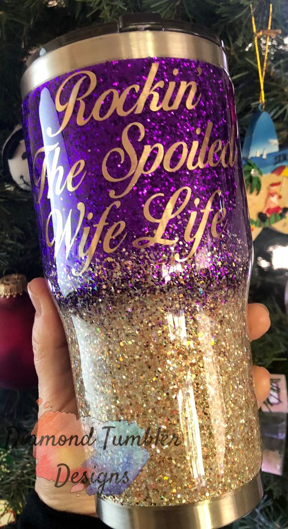 Rockin the Spoile Wife Life Tumbler