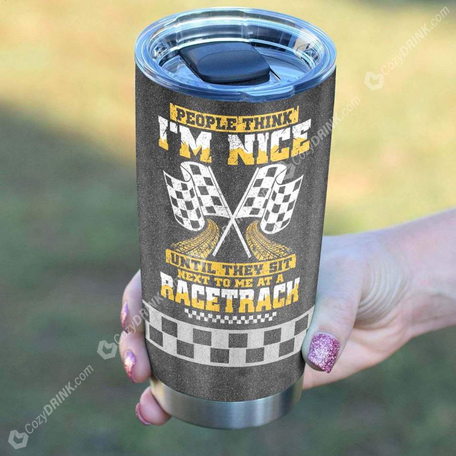 People Think I’m Nice Stainless Steel Tumbler H10T5