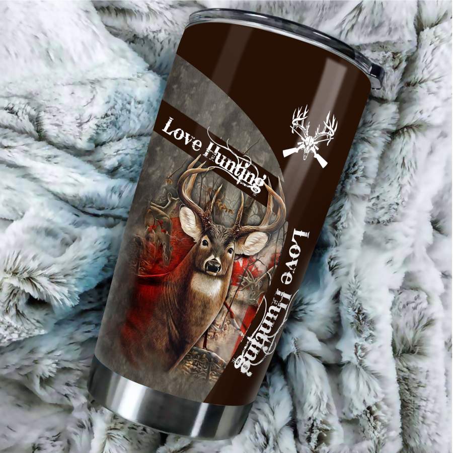 Bone Reaper Black And White Stainless Steel Tumbler