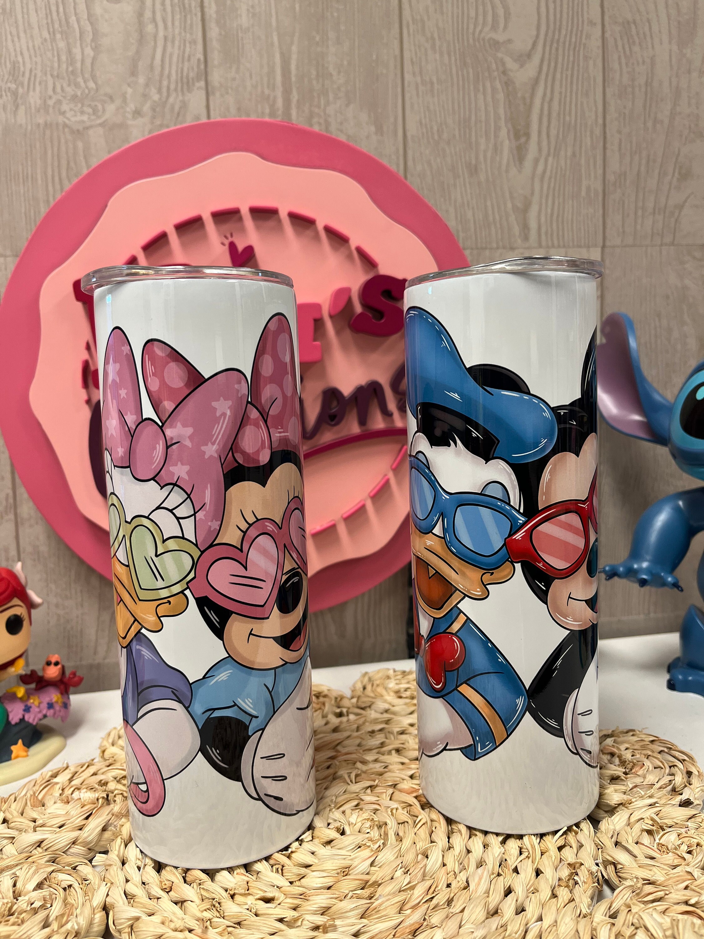 Mickey and friends summer tumbler, Mickey and friends custom tumbler, Summer tumbler