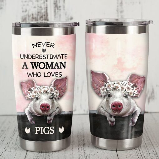 Pig Steel Tumbler, Birthday Gift Ideas, Birthday Gift For Wife, Gifts For Mom, Mother’S Day Gifts, Gift For Husband, Gift For Best Friend