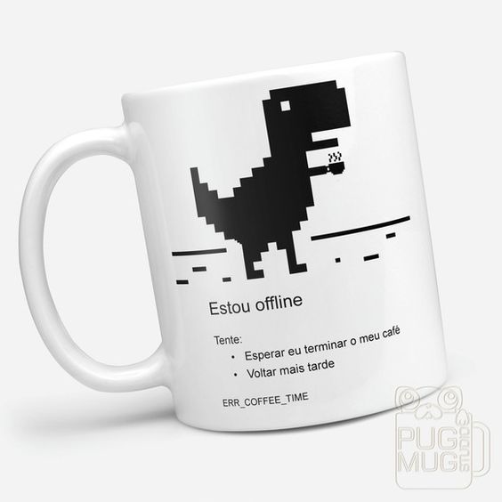 Estou Offline Mug