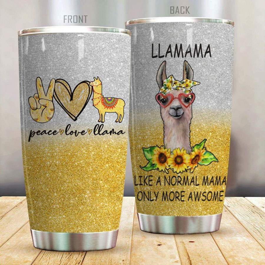 Llama Stainless Steel Insulated Tumbler Cups