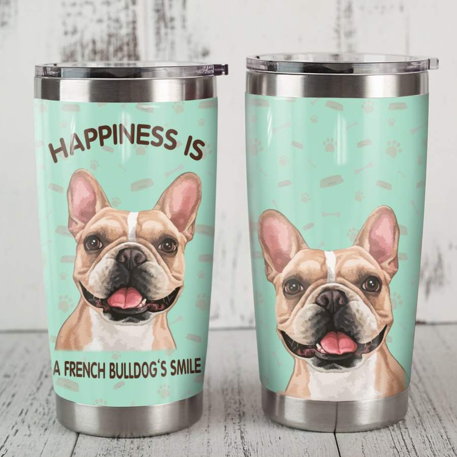 French Bulldog Dog Steel Tumbler MR0905 71O51