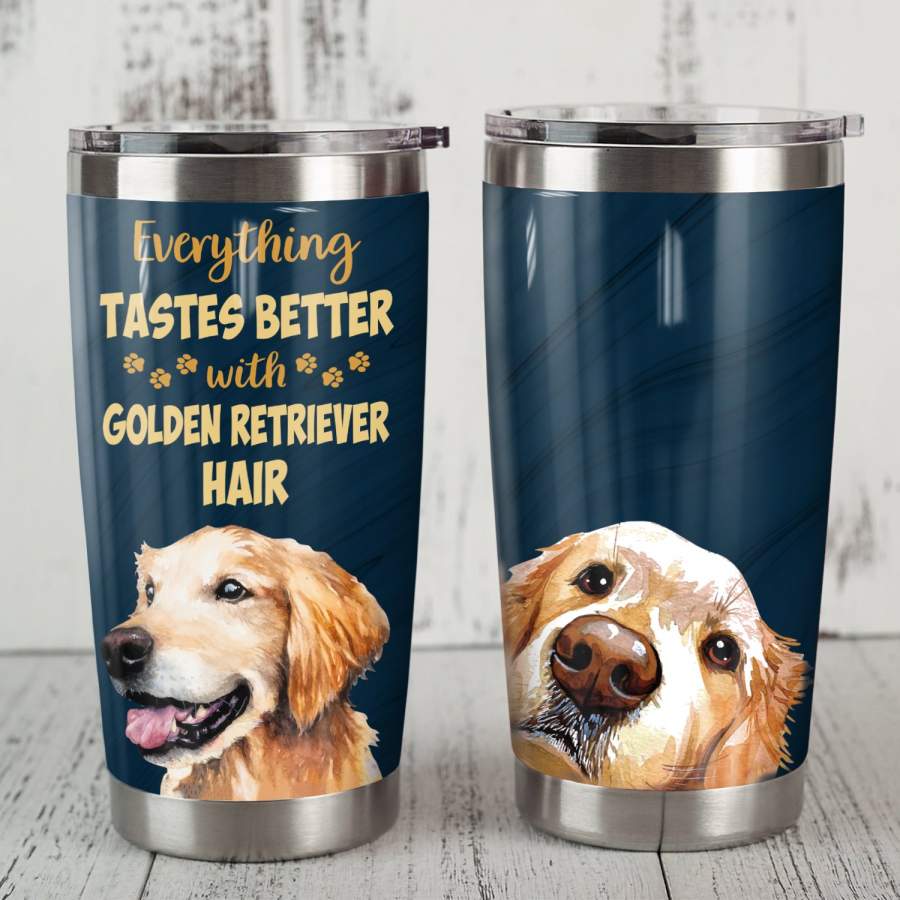 Golden Retriever Steel Tumbler FB0607 90O35