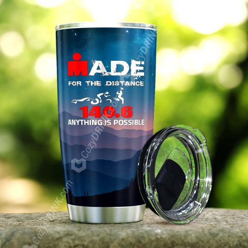 Made For The Distance Stainless Steel Tumbler