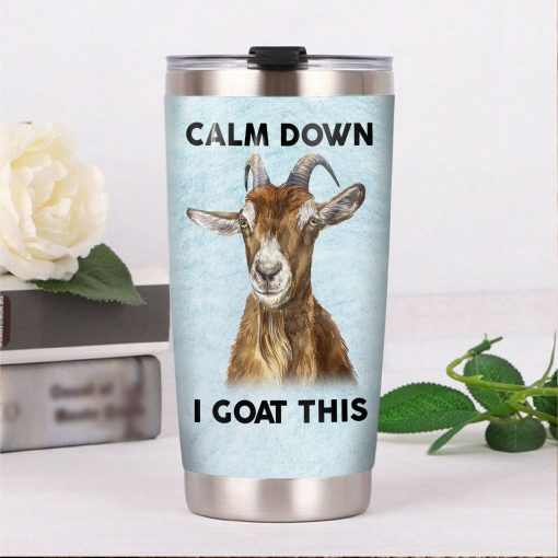 Goat Steel Tumbler