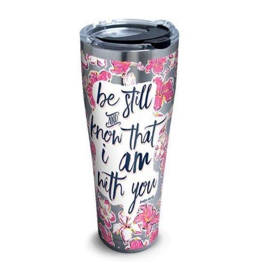 Be Still Floral CL15100004MDT 16oz 20oz Travel Mug Vacuum Sealed Tumblers