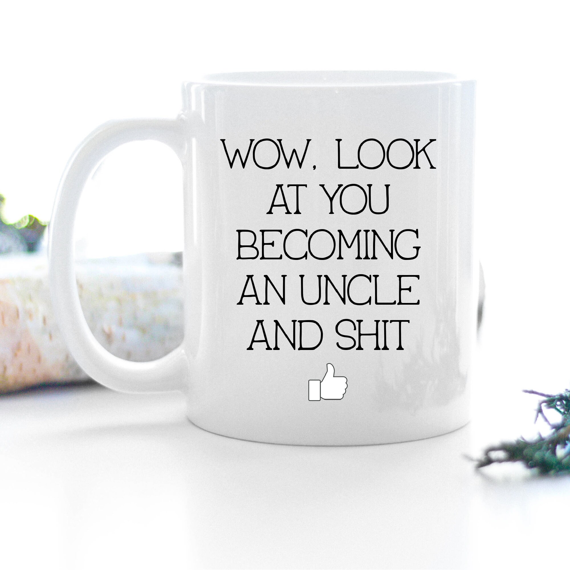 Personalized New Uncle Gift, Uncle To Be, Funny Uncle, Pregnancy Announcement, Uncle Mug, New Uncle Mug, Uncle Announcement, Reveal to Uncle