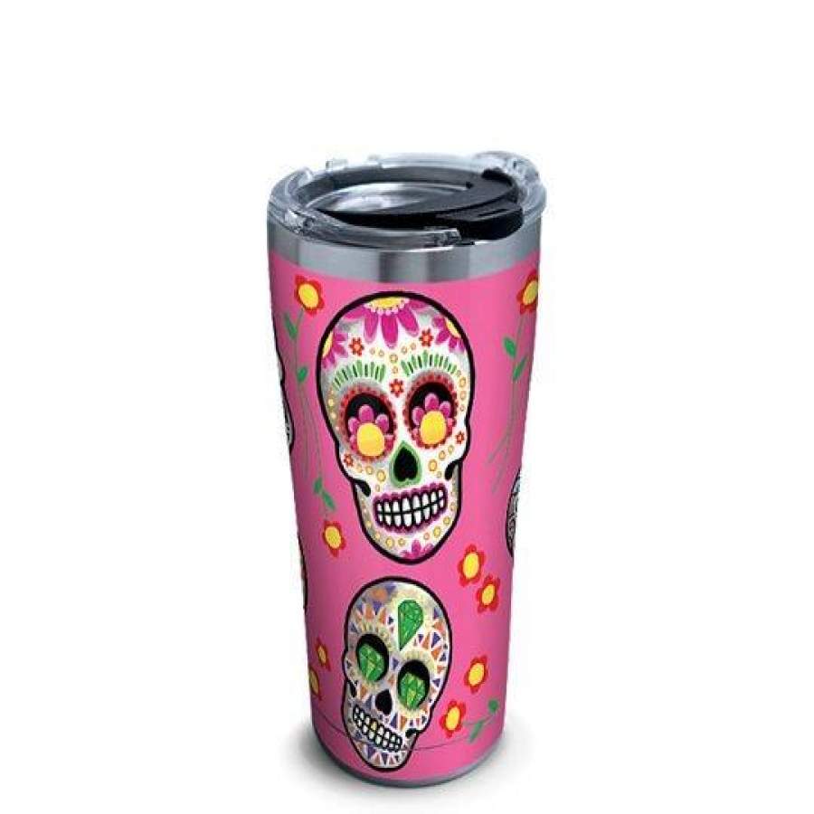 Sugar Skulls CL15100120MDT 16oz 20oz Travel Mug Vacuum Sealed Tumblers