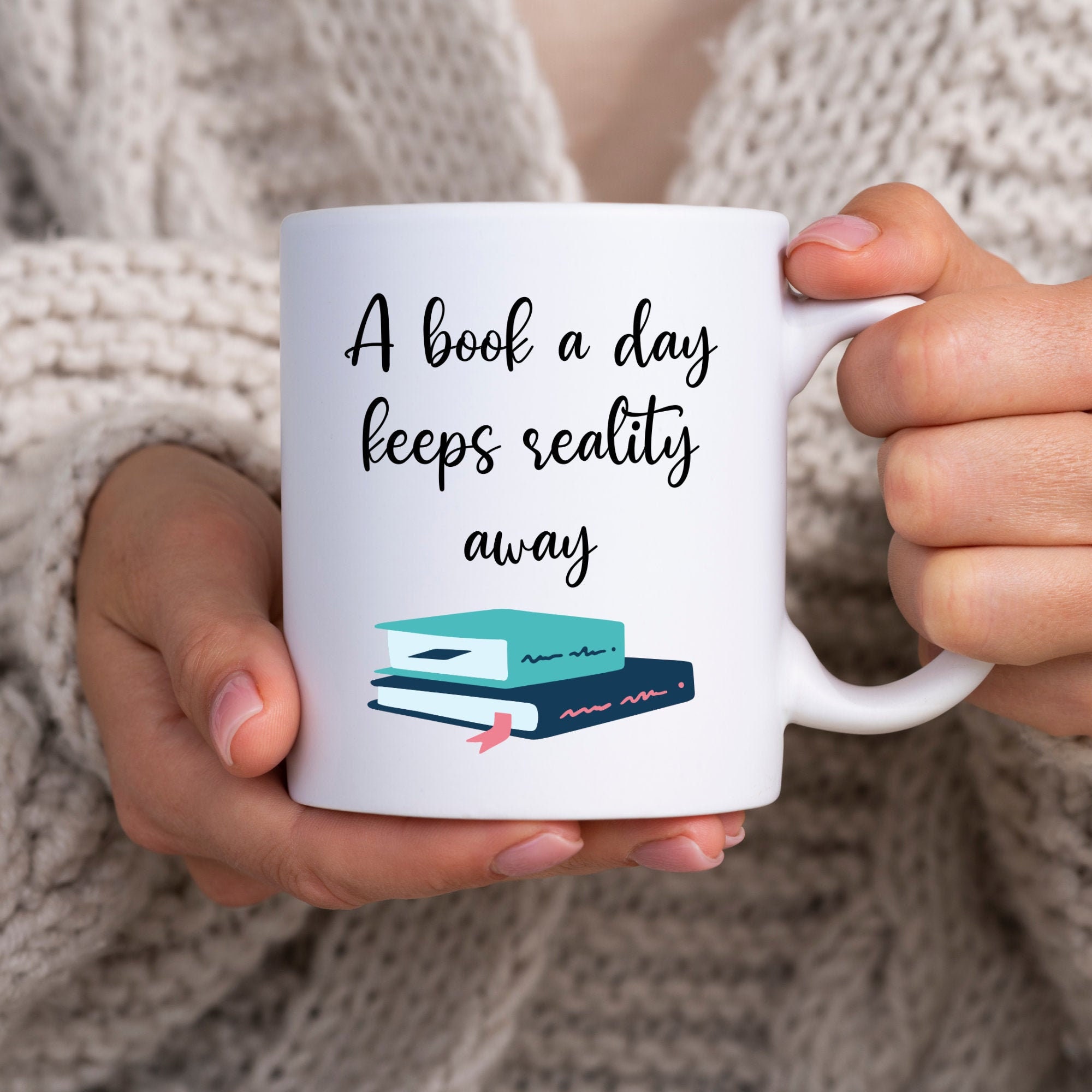 Book Lover Mug, Book Lover Gift, Coffee Mugs with Sayings, Funny Mugs, Cute Coffee Mug, Christmas Gift, Librarian Gift, Gifts for Her