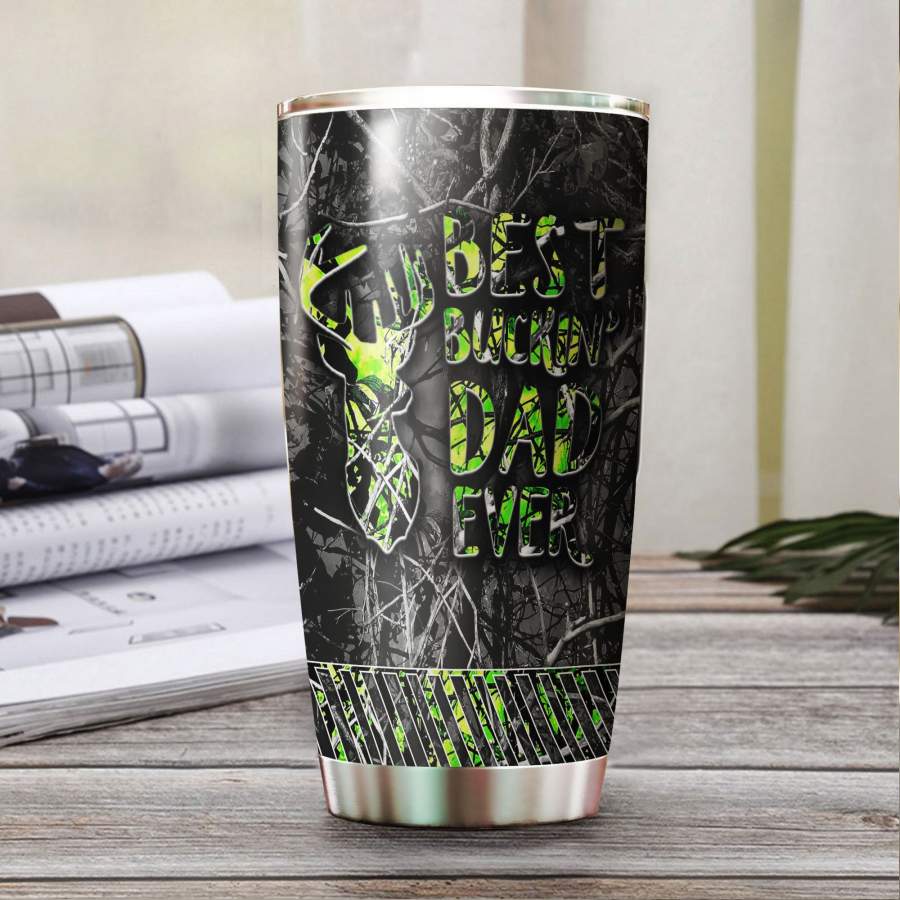 Best Buckin’ Dad Ever Stainless Steel Tumbler