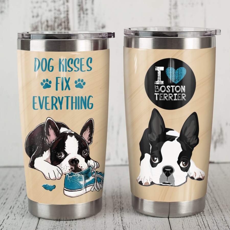 Boston Terrier Dog Steel Tumbler FB0310 69O35