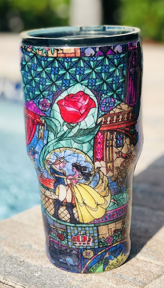 Beauty and the Beast Tumbler