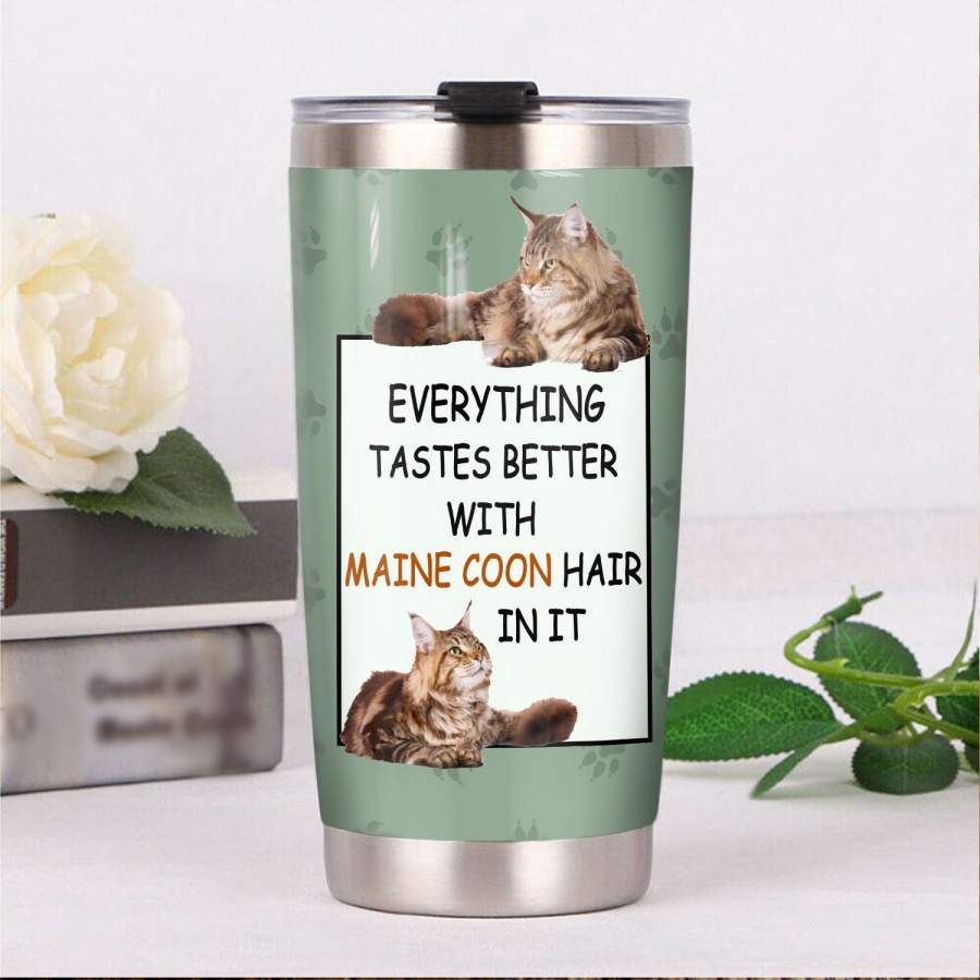 Maine Coon Cat Steel Tumbler MR1701 70O51