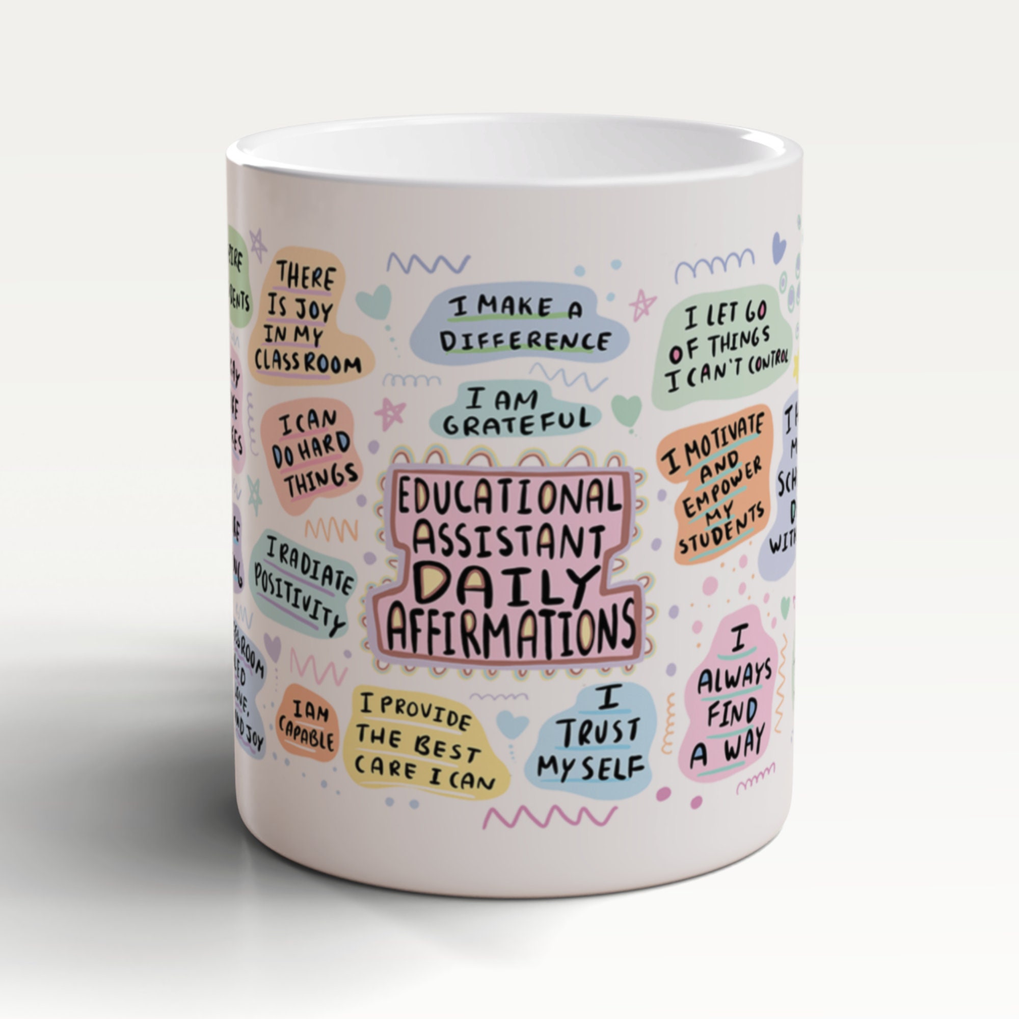 Educational Assistant Mug, Teaching Assistant Mug, Teaching Assistant Gift, Gifts For Teaching Assistant, Educational Assistant Gift,