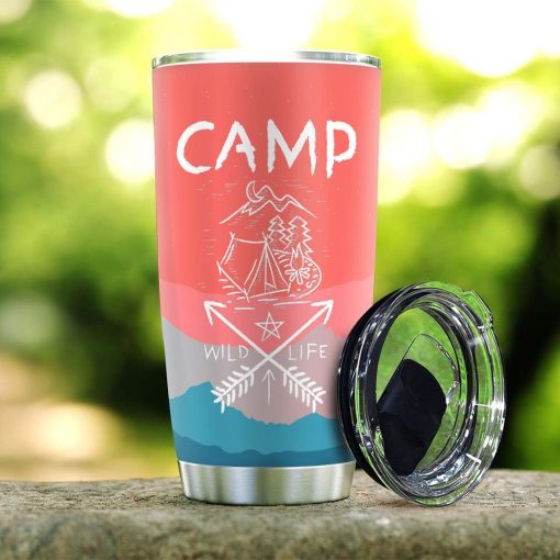 Stainless Steel Tumbler Camping, Gift Ideas For Mom, Birthday Gift For Boyfriend, Gift For Parent, Gifts To Grandpa, Gift For Mother