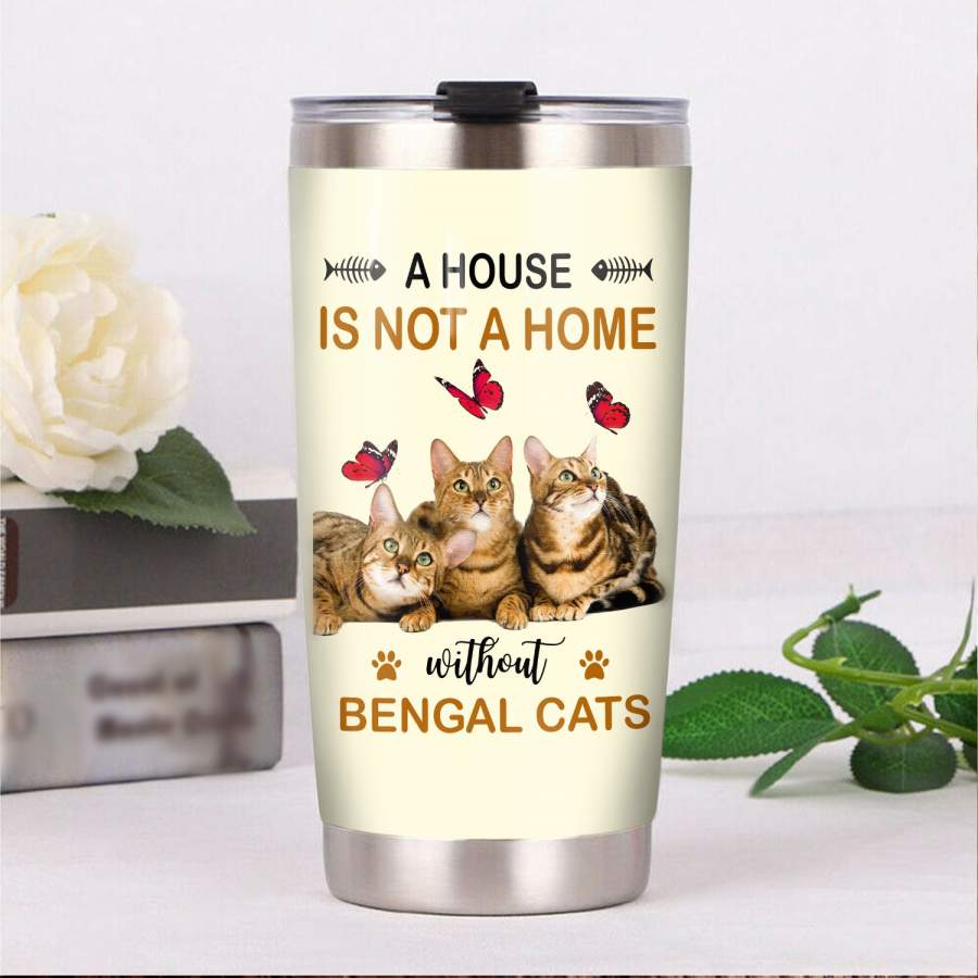 Bengal Cat Steel Tumbler MR1806 71O59