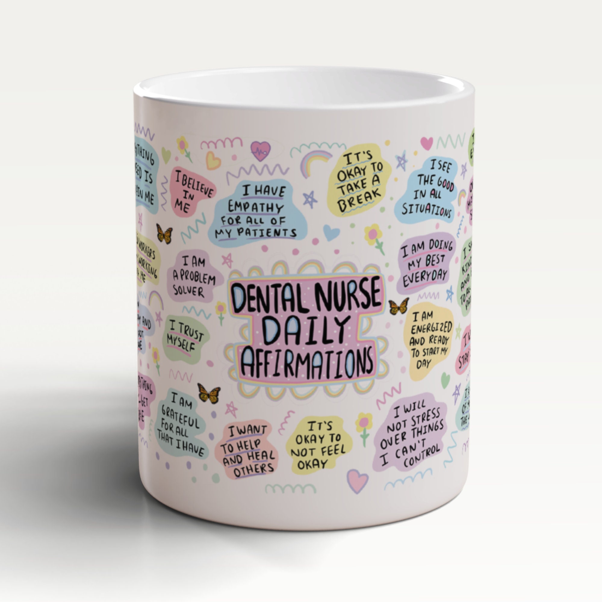 Dental Nurse Mug, Dental Nurse Daily Affirmations, Dental Nurse Gift, Dental Nurse Graduation, Dental Nurse Gift Idea