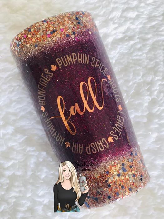 Vintage Fall Truck Tumbler